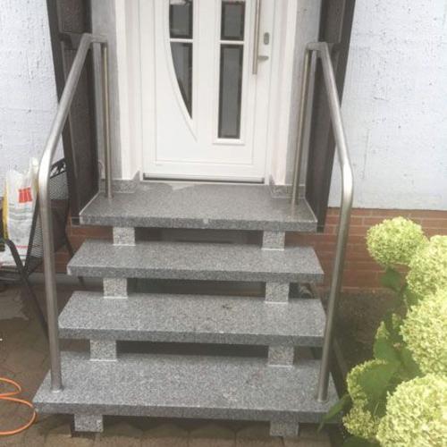 Treppe aus Blanco Iberico